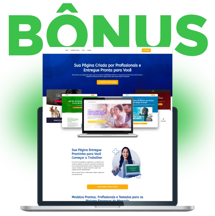 Bônus - Página de Divulgação
